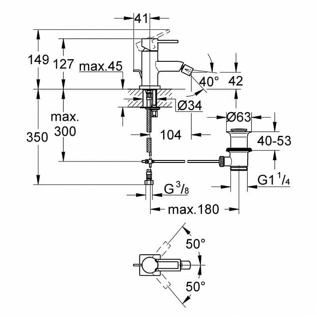 Фотография товара Grohe Allure   32147000Gr