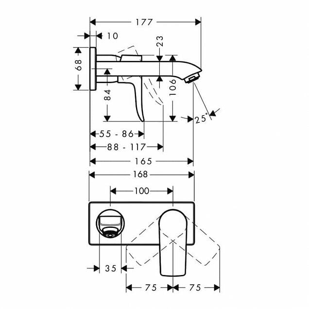 Фотография товара Hansgrohe Metris   31085000