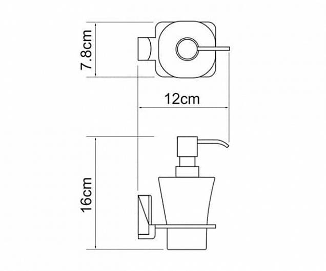 Фотография товара WasserKraft Leine K-5099WHITE